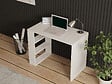 HABITAT ET JARDIN - Bureau en bois "Cool" - 90 x 50 x 70 cm - Blanc - vignette