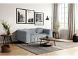 HABITAT ET JARDIN - Canapé droit en tissu chenille "Vendome" - 2 places - Gris - vignette
