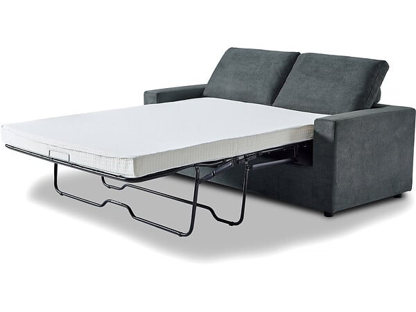 HABITAT ET JARDIN - Canapé convertible express en tissu "Elena" - 3 places - Couchage 140 cm - Gris - large