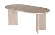 HABITAT ET JARDIN - Table à manger en bois "Sablin" - 180 x 89 x 75 cm - Travertin - vignette
