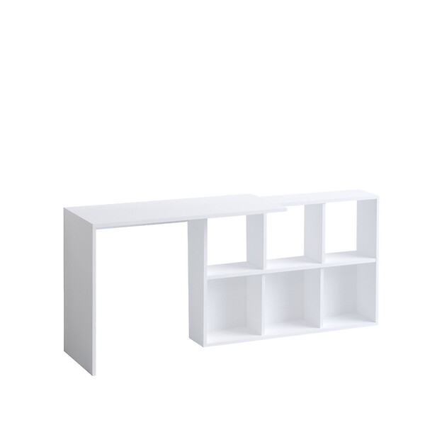 HABITAT ET JARDIN - Bureau en bois "Jack" - 145 x 45 x 74 cm - Chêne blanc - large