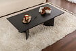 HABITAT ET JARDIN - Table basse en bois "Sabin" - 60 x 119 x 40 cm - Bois Noir - vignette