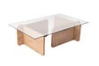 HABITAT ET JARDIN - Table basse en bois "Flavio" - 105 x 65 x 30 cm - Chêne - vignette