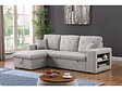 HABITAT ET JARDIN - Canapé d'angle convertible/réversible "Axel" - 3 places - Gris clair - vignette