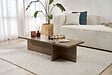 HABITAT ET JARDIN - Table basse en bois "Harbor" - 120 x 45 x 30 cm - Noyer - vignette