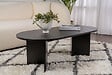 HABITAT ET JARDIN - Table basse en bois "Sable" - 60 x 119 x 40 cm - Bois Noir - vignette