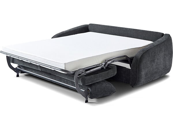 HABITAT ET JARDIN - Canapé lit convertible express en tissu texturé "Laurie" - 202 x 107 x 85 cm - large