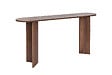 HABITAT ET JARDIN - Console en bois "Sira" - 150 x 35 x 75 cm - Noyer - vignette