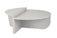 HABITAT ET JARDIN - Table basse en bois "Orion" - 90 x 60 x 30 cm - Blanc - vignette