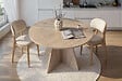 HABITAT ET JARDIN - Table à manger en bois "Virella" - 120 x 120 x 75 cm - Travertin - vignette