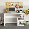 HABITAT ET JARDIN - Bureau en bois "Bahar" - 120 x 50 x 74 cm - Blanc - vignette