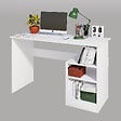 HABITAT ET JARDIN - Bureau en bois "Bahar" - 120 x 50 x 74 cm - Blanc - vignette