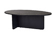 HABITAT ET JARDIN - Table basse en bois "Orba" - 120 x 65 x 40 cm - Bois Noir - vignette