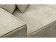 HABITAT ET JARDIN - Canapé droit modulable en tissu texturé "Lusso" - 3 places - Beige - vignette