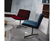 HABITAT ET JARDIN - Fauteuil "Kiss" - Velours - Bleu - vignette