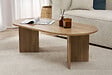 HABITAT ET JARDIN - Table basse en bois "Sable" - 60 x 119 x 40 cm - Chêne - vignette