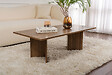 HABITAT ET JARDIN - Table basse en bois "Sabin" - 60 x 119 x 40 cm - Noyer - vignette