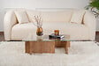 HABITAT ET JARDIN - Table basse en bois "Flavio" - 105 x 65 x 30 cm - Pin atlantique - vignette