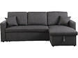 HABITAT ET JARDIN - Canapé d'angle convertible/ réversible avec coffre "Alain" - 3 places - Gris - vignette