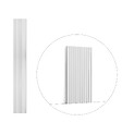 ORAC DECOR - WX213 ALTO - Panneau Revêtement Mural Décoratif 3D - 25,1x1,2cm (l x h) Orac A l'unité , 200 cm - vignette