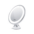 EMKE - EMKE Miroir de Beauté LED 5x avec Ventouse, Grossissement Puissant, Design Blanc Moderne - vignette
