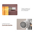 EMKE - EMKE Thermostatique Intelligente avec Passerelle, Vanne Thermostatique Connectée Radiateur, Détection de Fenêtre, Contrôle à Distance, Compatible Alexa & Google Home - vignette