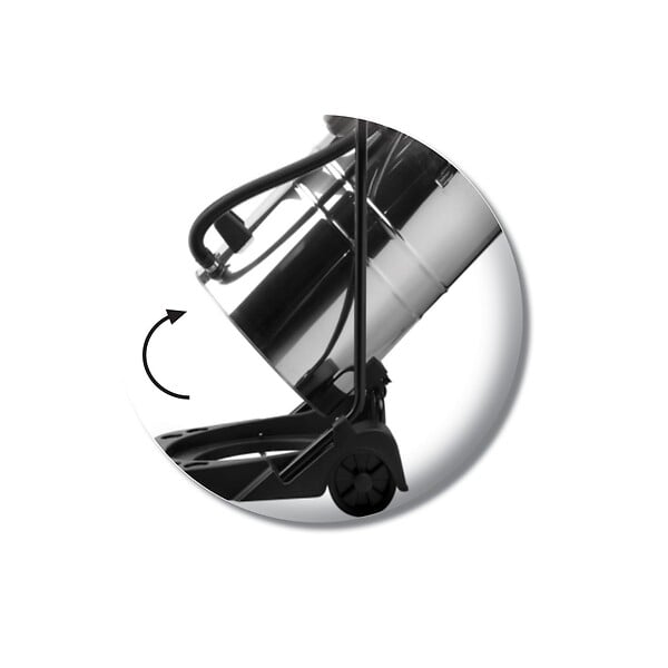 RIBIMEX - aspirateur cuve 50l 1200w inox/noir - PRASP51LPE - large