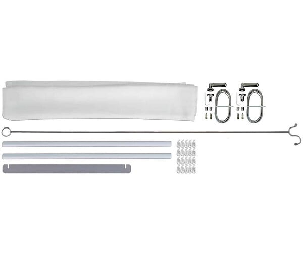 PALRAM - stores de toit 3x7,30m blanc - 706112 - large
