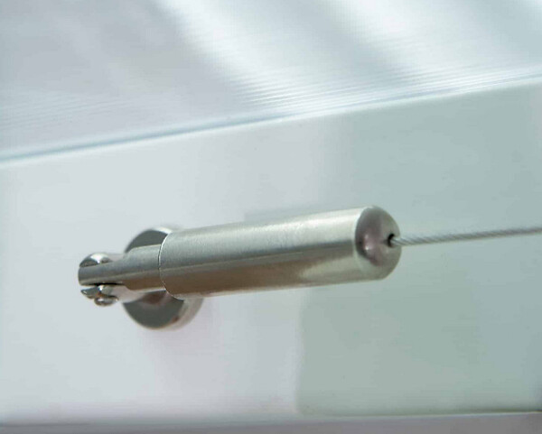 PALRAM - stores de toit 3x6,10m blanc - 706111 - large