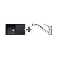 FRANKE - Pack évier + Mitigeur Noir/chrome - 394054 - vignette