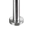 AICA SANITAIRE - Garde-corps 120cm argenté, 1 main courante, 3 traverses, inox 201, intérieur et extérieur, design moderne - kit complet - vignette