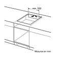 NEFF - plaque de cuisson à induction 80cm 5 foyers 7400w - T58FHW1L0 - vignette
