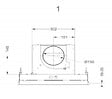 NOVY - Hotte De Plafond 90cm 815m3/h Blanc - 6831 - vignette