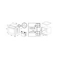 BEKO - Four Intégrable Multifonction 72l 60cm Pyrolyse Noir - BBIS17302BMP - vignette