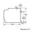 SIEMENS - Four Intégrable Multifonction 71l 60cm Pyrolyse Noir - HB578HBS7 - vignette