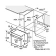 BOSCH - Four Intégrable 71l 60cm Ecoclean - HQA534BB3 - vignette