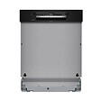 BOSCH - Lave-vaisselle 60cm 14 Couverts 42db Intégrable Avec Bandeau Noir - SMI4HCB07E - vignette