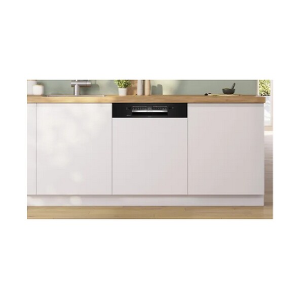 BOSCH - Lave-vaisselle 60cm 14 Couverts 42db Intégrable Avec Bandeau Noir - SMI4HCB07E - large