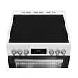 WHIRLPOOL - Cuisinière Vitrocéramique 72l 4 Feux Blanc - W6V8LCSW - vignette