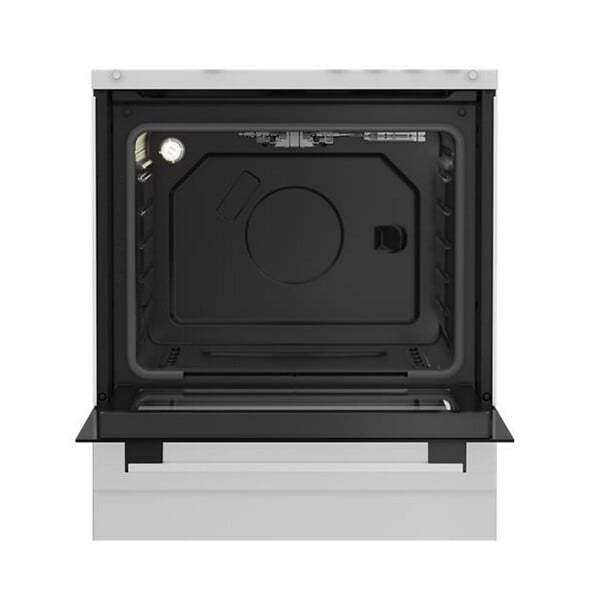 INDESIT - cuisinière gaz 60cm 4 feux blanc - I6GGKMWF - large