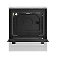 INDESIT - cuisinière gaz 60cm 4 feux blanc - I6GGKMWF - vignette