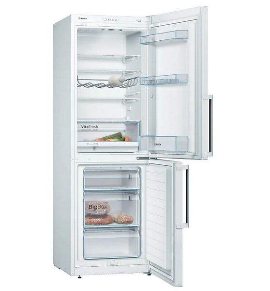 BOSCH - réfrigérateur combiné 60cm 289l blanc - KGV33VWEP - large