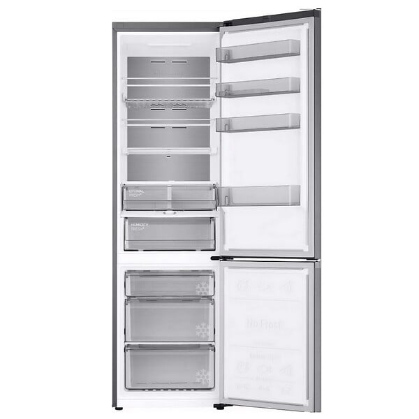 SAMSUNG - Réfrigérateur Combiné 60cm 390l Ventilé Inox - RB38C776CS9 - large
