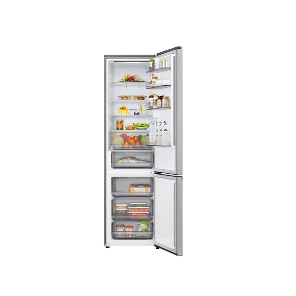 LG - Réfrigérateur Combiné 375l 60cm Ventilé Inox - GBBSJ20DPY - large