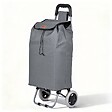 VOUNOT - Chariot de courses 2 roues pliable 59L gris - vignette