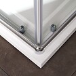 KIAMAMI VALENTINA - Cabine De Douche Coulissante En Cristal 75X75 Avec Angle | Luna - vignette