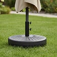 HAPPY GARDEN - Pied de parasol droit BREST noir - vignette