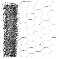 NATURE - Grillage maille hexagonale galvanisé 25 mm 1x25m - large