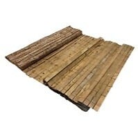 NATURE - Canisse écorce naturelle simple face - 1x3m - large