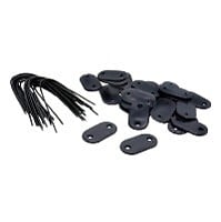 NATURE - Set fixation grisis anthracite - Lot de 26 - large
